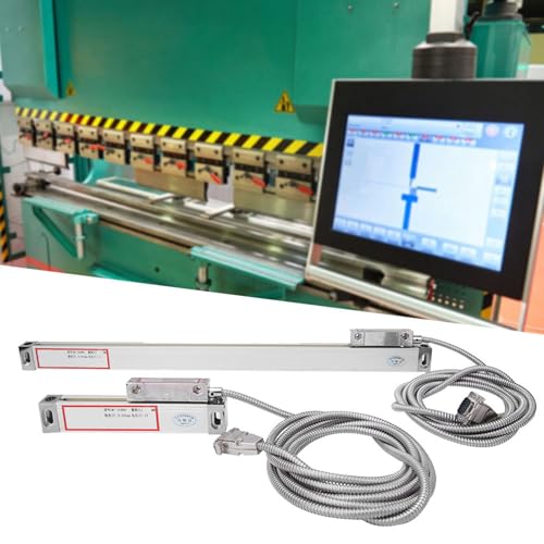 Escalas lineales digitales de aluminio, 2 piezas miniatura 3
