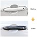 CKE Upgraded Snap-on Door Handle Protectors Compatible with Toyota Camry 2025-2018 for Corolla Corolla Cross Venza Avalon Pruis Accessories Car Exterior Door Handle Cover Trims -Carbon Fiber Style