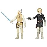 Star Wars Mission Series Luke Skywalker and Han Solo (Hoth Gear) Action Figures, 3.75 Inches