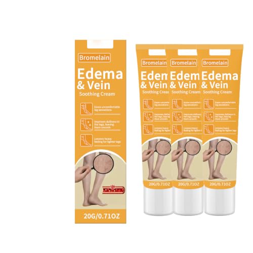 Crema para varices natural para aliviar piernas cansadas y tratamiento contra el edema, 20g