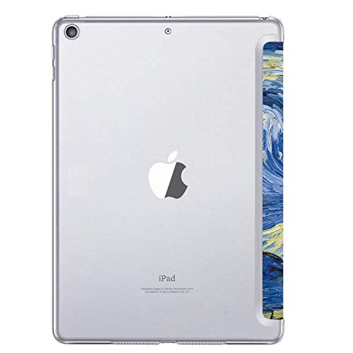 Image of DuraSafe Cases for iPad 6th Gen / 5th Gen - 9.7 inch MRJN2HN /A MR7G2HN /A MR7F2HN /A MP2F2HN /A MP2G2HN /A MPGT2HN /A MRJP2HN /A Ultra Slim Supportive Classic Case with Adjustable Stand Feature - Starry Night