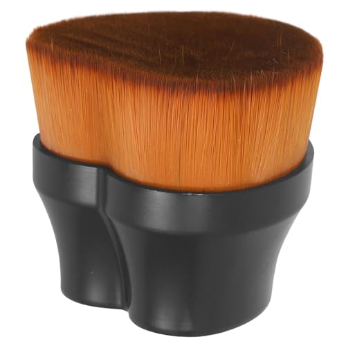 Baluue Elegant Heart Shape Foundation Brush Blush Concealer Brush Portable Easy Cleaning Makeup Applicator