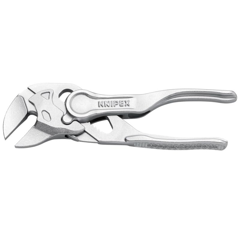 Image of KNIPEX Tools 86 04 100 Pliers Wrench XS, 4 inch, Silver | bike-hand-tools