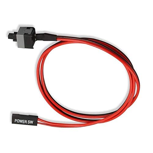 MeshTech ATX PC Computer Motherboard Switch On/Off/Reset Power Cable (Pack of 2),Red-image-44