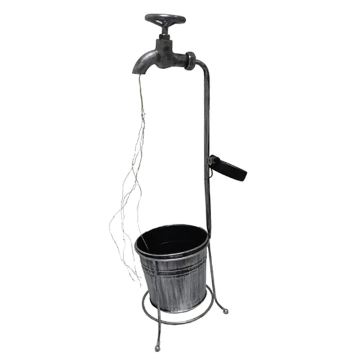 Solar Watering Can Light Waterproof Art Light Pathway Waterfall lamp for Garden Ornament Watering Can Lamp