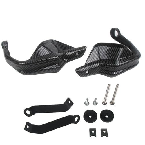 Protection pare-vent moto look carbone contre froid et projections