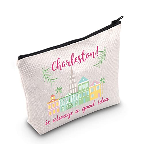 POFULL Bachelorette Party Gift Charleston Is Always A Good Idea Charleston Hangover Kit Bag (Good Idea Charleston bag)