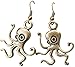 Produktbild Unbekannt Damen Ohrhänger Octopus Krake Vintage Nautical Ohrringe