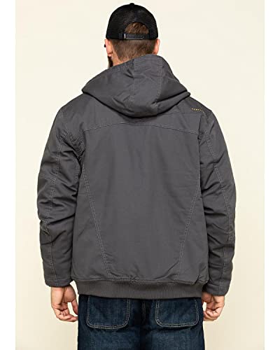 Image of Ariat Men's Rebar Washed DuraCanvas Insulated Jacket