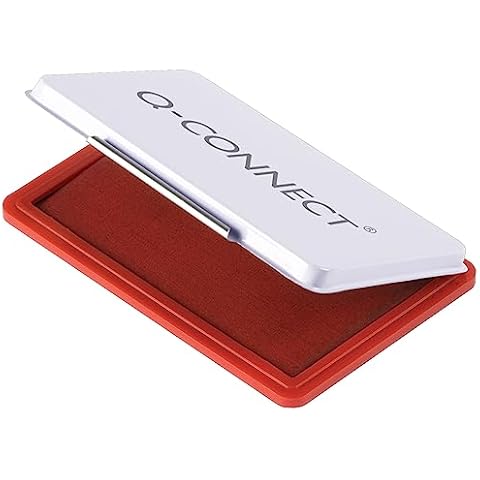 Q-Connect Large Red Stamp Pad KF15441 Cover