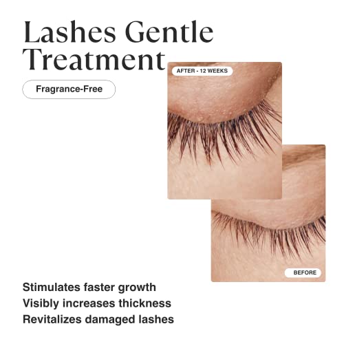 MATKAS Eyelash Growth Serum - 5mL - Rapid Boost Lash Growth Serum Longer, Fuller Lashes, Thicker Growing Eyebrows, Eye Lash Enhancing, Brow Serum, Eyebrow Lash Md for Women, To Grow Lashes Treatment