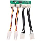 ComfyHarbor Lüftersimulator, für S21, S19K Pro, Emulator, mit 4 Modi, kompaktes 5,5 cm PCB-Gerät, für audiovisuelle Tests und Sensorkalibrierung, tragbarer grüner Controller (A)