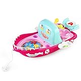 YUEBAOBEI Angeln Kochen 2 in 1 Spielzeug Simulation Meer Küche Kochen Spielzeug Entwickeln Puzzle Eltern-Kind-Spiel Geeignet Für 3-6 Jahre Alte Kinder Mädchen Jungen Neujahr, Rosa