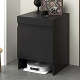 Intérieur spacieux compatible avec la plupart des modèles, parfait Support de rangement moderne pour aspirateur robot.
