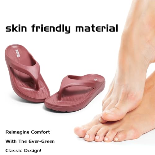 Image of DOCTOR HEALTH SUPER SOFT Mahndi Floats women soft slippers with mild acupressure | Comfortable, stylish, and bright colorful flip flops | Lab tested Cushion and Bounce | Cushioned Footwear