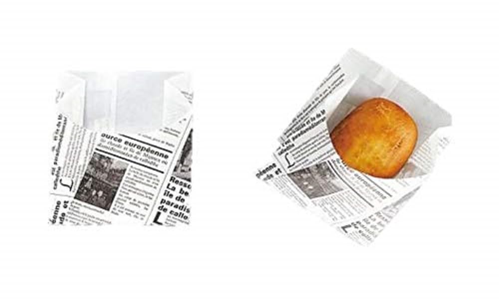 ???? Disposable Containers White Wide x/Tall (Tongue), Including X/Tall (Effective) x Depth (mm): 90 X 110 X 85 X 35 Industrial Oil Paper Bag yo-ropianha-humu-n wpv4401 Set of 100