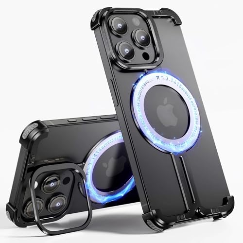 Coque MagSafe sans cadre pour iPhone 14 Pro Max avec béquille d'objectif