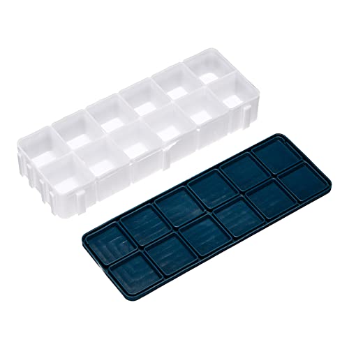 Caja de ahorro profundo desmontable PATIKIL que evita el secado de pintura al óleo y gouache 5