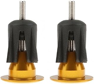 The Style Sutra 2Pair Aluminum Bicycle Cycling Handlebar Grips Handle Bar Cap End Plugs Gold|Sporting Goods | Cycling | Bi... Price In India