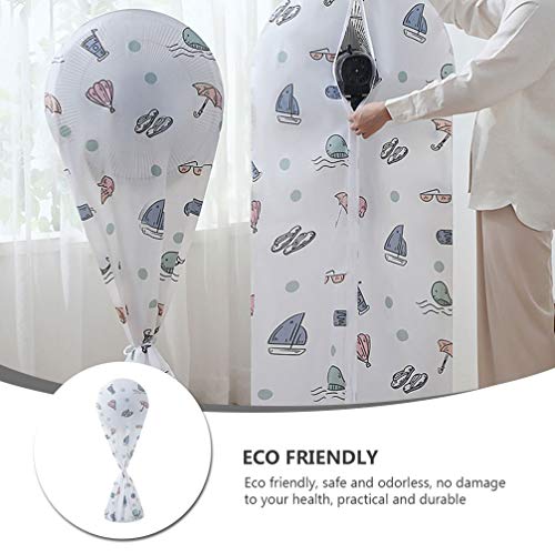 NICEXMAS Ventilador Redondo de PÃ© Tampa Ã  Prova de Poeira Ventilador ElÃ©trico Protetor de Poeira