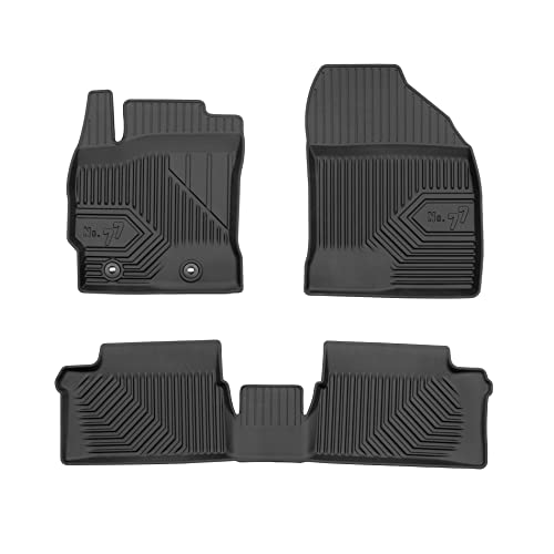 FROGUM No.77 Tapis de Sol Voiture Toutes Saisons pour Toyota Auris II 2012-2018 | Matériau TPE Durable