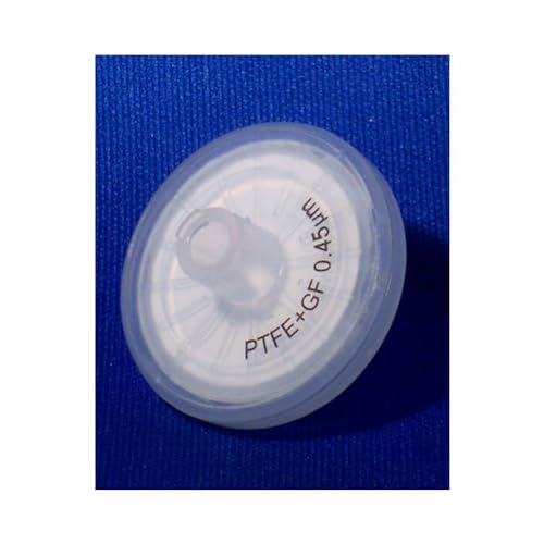 Tremont IWT-ES10196, Nonsterile PTFE Syringe Filters, 0.45(?m), 25(mm), GF Prefilter, 100 Pack