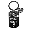 Aisity uncle gifts from niece nephew funny uncle booger keychain best uncles ever gift for man uncles birthday fathers day christmas gifts for him if uncle were boogers wed pick you first  urban country home decor