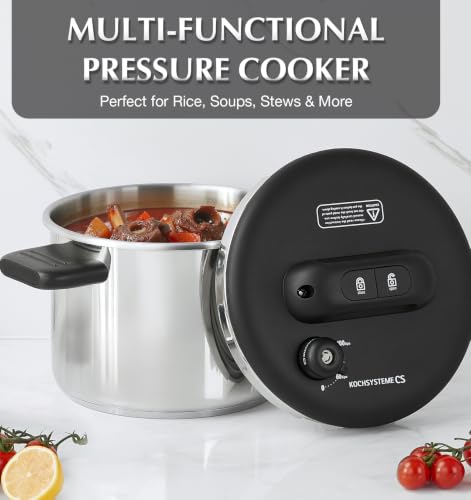 Image of KOCH SYSTEME CS 4.2QT Stainless Steel Pressure Cooker, Olla de Presion