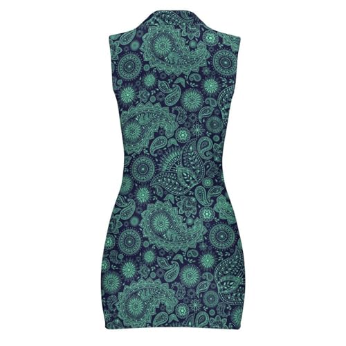 Tennis Dresses for Women Sleeveless Golf Dress for Women Active Workout Sports Athletic Polo Dress4