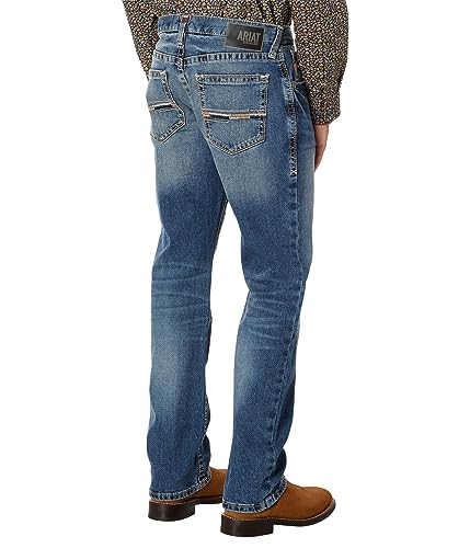 Image of Ariat Men's M4 Low Rise Stretch Longspur Stackable Straight Leg Jean