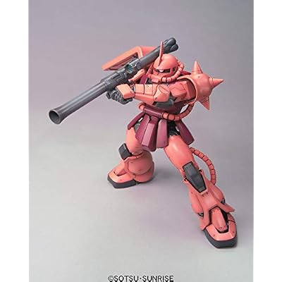 Char's Zaku II (Ver. 2.0) Mobile Suit Gundam, Bandai MG 1/100