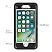 CAFEWICH for iPhone 6S Case, Heavy Duty Shockproof High Impact Tough Rugged Hybrid Rubber Defender Protective Anti-Shock Silicone Phone Cover for iPhone 6 4.7 Inch (Black)
