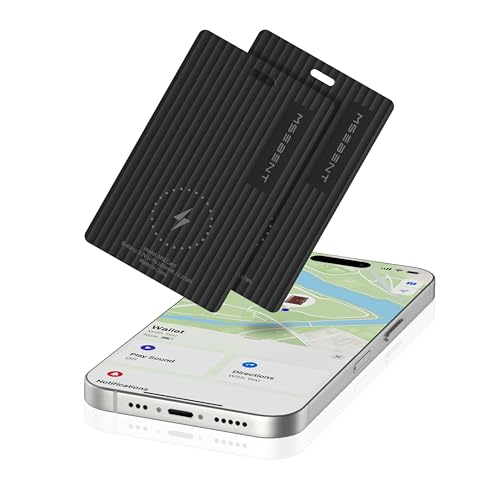 Slim Wallet Tracker Card 2-Pack (Apple Find My)