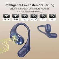 Bluetooth Kopfhörer Sport, In Ear Kopfhörer Kabellos Bluetooth 5.4, Laufen – Ansicht 6