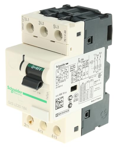 Schneider Electric TeSys GV2L Motorschutzschalter, 18 A 89mm x 44.5mm