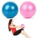 2 Piezas Pelota pequeña Pilates, Pelota de Pilates 25 cm, Mate, a Prueba de Explosiones y Antideslizantes, Pelota de Softball para Gimnasio, Pilates, Yoga, Entrenamiento Central, Azul y Rosa