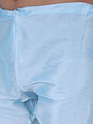 Image of HUZUR Men Pyjama,Churidar,Bottom wear,Silk Blend,Regular Fit,Wedding,Party,Festival,Family Funcation,White,Gold,Pajama