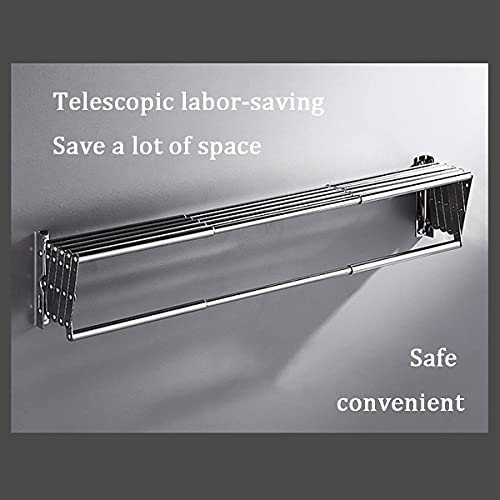 Barre de serviette push-pull en acier inoxydable contre l'encombrement mural - 6