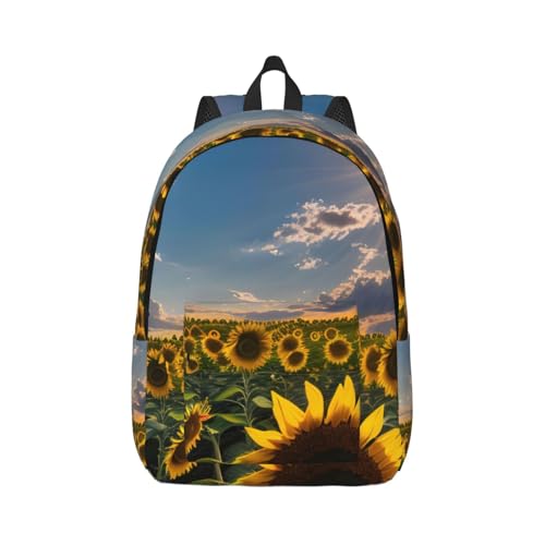 Sac à dos voyage tournesol ergonomique pour soulager le dos des grands voyageurs