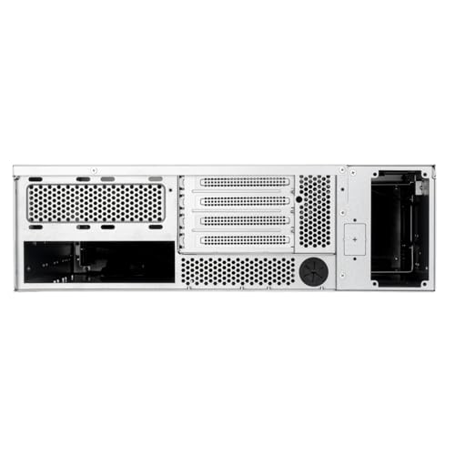 Image of Silverstone Technology RM32 3U rackmount Server Chassis Supporting 4-Slot high-end Graphics Cards and 360mm radiators, SST-RM32