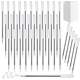 Sayglossy 120 Pcs Safety Pens 3.8 Inches Flexible Non-lethal Writing Pens for Mental Health Hospitals and Prisons