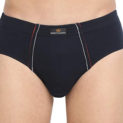 Image of Dixcy Scott Originals Men 100% Combed Cotton Sweat Absorbent Waistband Brief (Pack of 3)