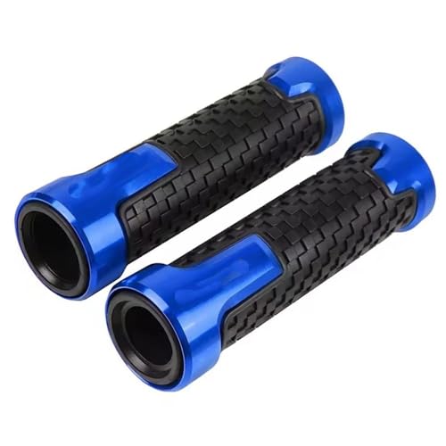 Poignée guidon moto 7/8 22mm pour Bandit GSF 250 600 et 650S en aluminium noir