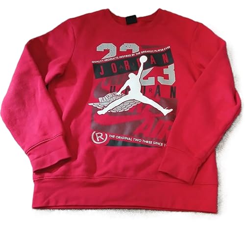 Nike Jordan Big Boys Path For Greatness Crewneck Sweatshirt