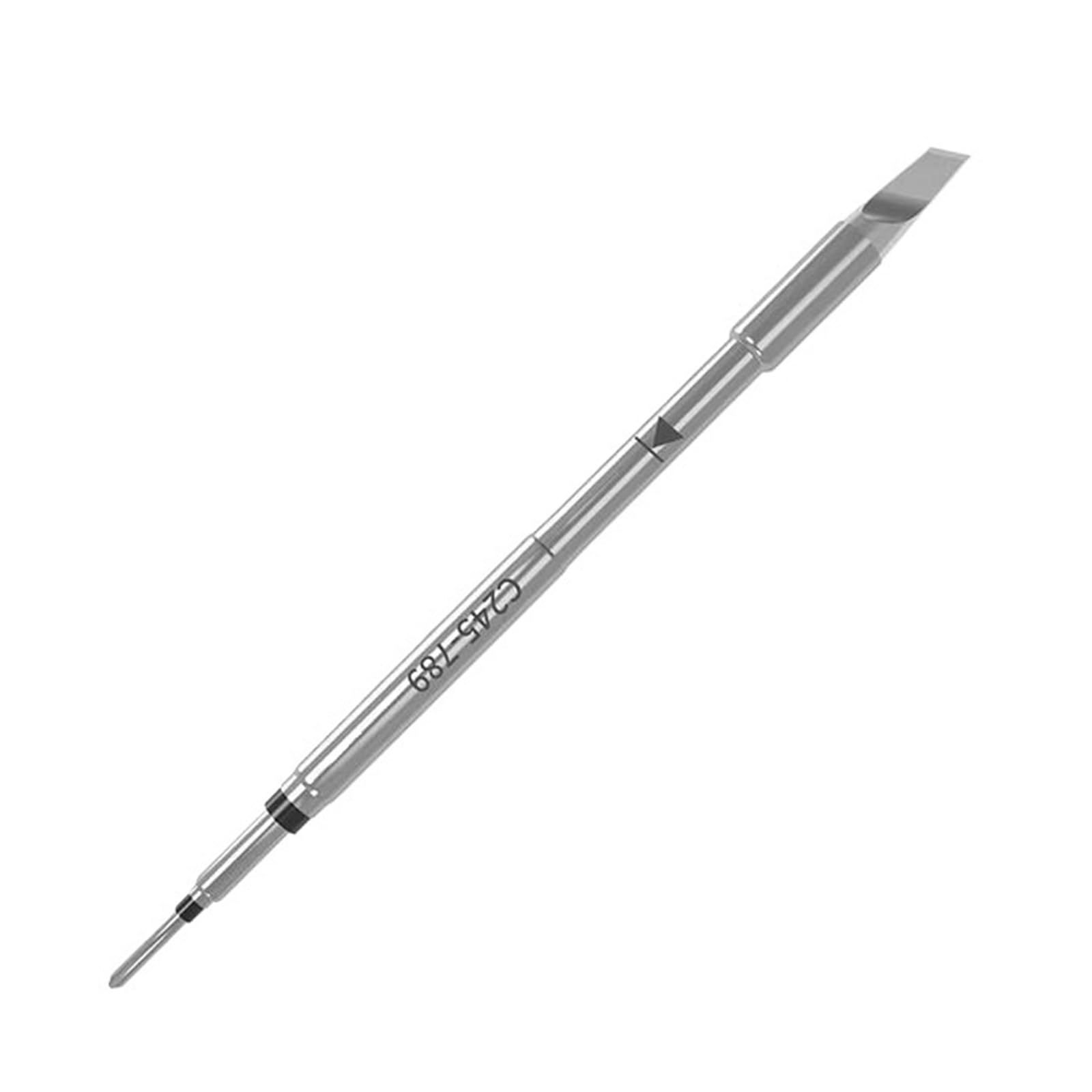 Wangkeying C245-789 C245 Replacement Soldering Iron Tip C245 Series Welding Nozzle Compatible With T245 And T245 Soldering Station(C245-789)