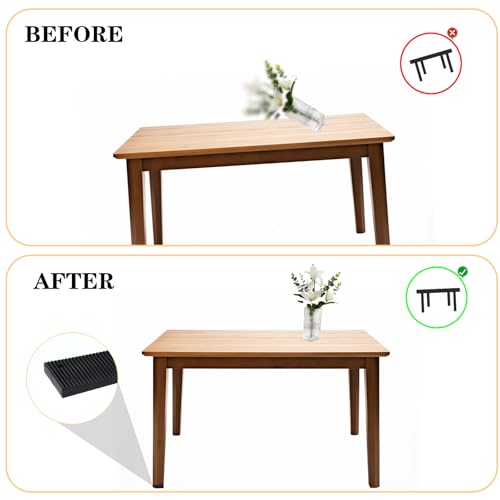 Image of Mabor 16Pcs Shims and Wedges for Leveling, Furniture Levelers for Uneven Floors, Plastic Shims for Leveling Toilet /Feet, Adjustable Blocks Furniture Shims Wedges Trimmable Fix Highest Side 0.31 inch