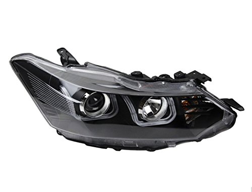 GOWE Stylizacja samochodu do reflektorów Toyota Vios 2014-2016 Vios LED reflektor czołowy lampa LED projektor drl reflektor H7 ukryta dwuksenonowa temperatura barwowa: 8000 K Moc: 35 W