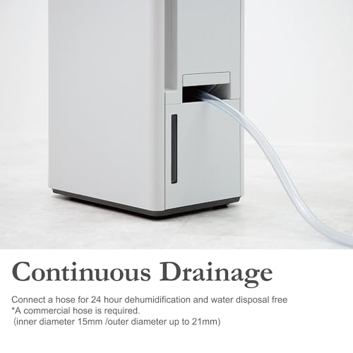 Image of Sharp Dehumidifier with Plasmacluster, Dual Louver, Wide Airflow, Spot Drying, Shoes Drying, Area Cover - 830 ft, DW-T30HM-W