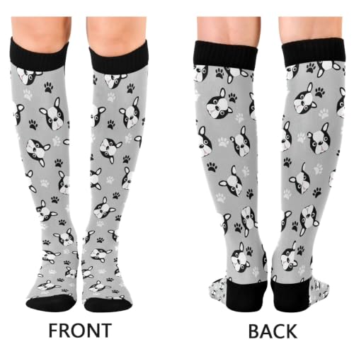 Image of Fisyme Socks for Women Men Warm Comfort Athletic Crew Running Hiking Cycling Compression Socks