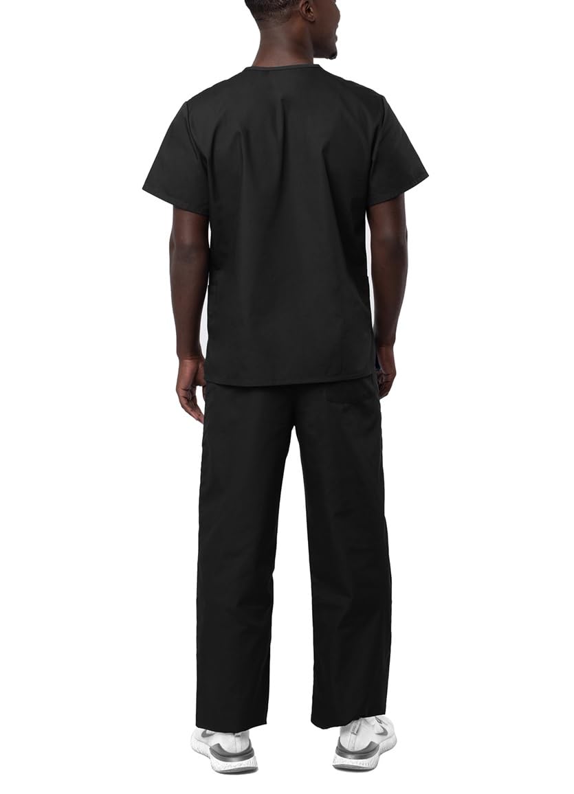 Adar Uniforms Medyczna odzież robocza unisex, czarny, XXS